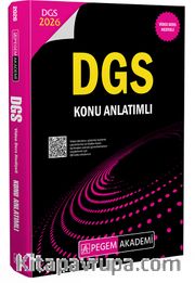 2026 DGS Konu Anlatımlı