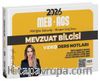 2026 MEB-AGS Mevzuat Bilgisi Video Ders Notları