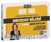 2026 MEB-AGS Mevzuat Bilgisi Video Ders Notları