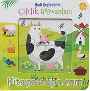Hadi Keşfedelim - Çiftlik Hayvanları Yapbozlu Karton Kitap