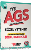 2026 MEB AGS Sözel Yetenek Tamamı Çözümlü Soru Bankası