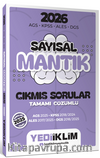2026 AGS KPSS ALES DGS Sayısal Mantık Tamamı Çözümlü Çıkmış Sorular
