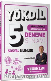 YÖKDİL Sosyal Bilimler Video Çözümlü Özgün Sorular 5 Deneme Sınavı