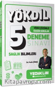 YÖKDİL Sağlık Bilimleri Video Çözümlü Özgün Sorular 5 Deneme Sınavı