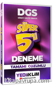 2026 DGS Tamamı Çözümlü Süper 5'li Deneme