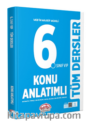 6. Sınıf VIP Dersler Konu Anlatımlı 