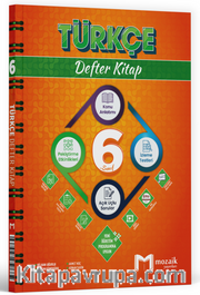 6. Sınıf Türkçe Defter Kitap