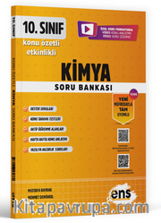 10. Sınıf Kimya Etkinlikli Soru Bankası