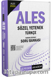 2026 ALES Sözel Yetenek Türkçe Tamamı Çözümlü Soru Bankası