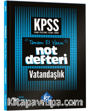 KPSS Vatandaşlık Konu Anlatımlı Not Defteri