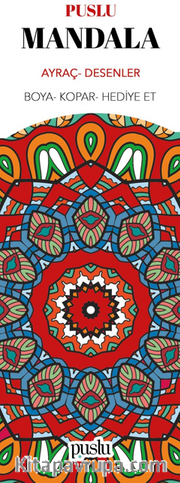 Mandala Ayraç/Desenler (Boya-Kopar-Hediye Et)