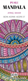 Mandala Ayraç/Bahar (Boya-Kopar-Hediye Et)
