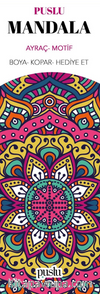 Mandala Ayraç/Motif (Boya-Kopar-Hediye Et)