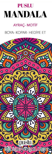 Mandala Ayraç/Motif (Boya-Kopar-Hediye Et)