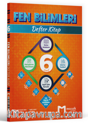 6. Sınıf Fen Bilimleri Defter Kitap