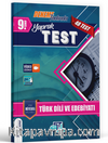 9. Sınıf Türk Dili ve Edebiyatı Yaprak Test
