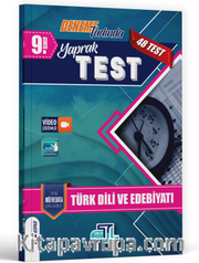 9. Sınıf Türk Dili ve Edebiyatı Yaprak Test