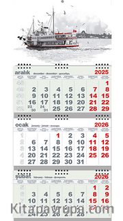 2026 Gemici Takvim - Yolcu Gemisi 