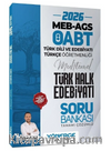 2026 ÖABT MEB-AGS Türk Dili Edebiyatı ve Türkçe Öğretmenliği Türk Halk Edebiyatı Soru Bankası Çözümlü