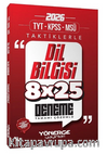 2026 TYT KPSS MSÜ Taktiklerle Dil Bilgisi 8x25 Deneme Çözümlü 