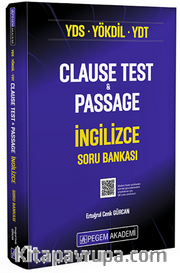 YDS YÖKDİL YDT Clause Test <br /> Passage İngilizce Soru Bankası