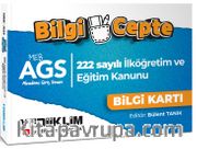 2026 MEB AGS Bilgi Cepte 222 Sayılı İlköğretim ve Eğitim Kanunu Bilgi Kartı (Soru-Cevap)