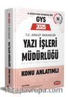 Adalet Bakanlığı Yazı İşleri Müdürlüğü GYS Hazırlık Kitabı