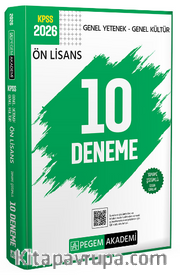 2026 KPSS Genel Yetenek Genel Kültür Ön Lisans Tamamı Çözümlü 10 Deneme