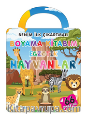 Benim İlk Çıkartmalı Boyama Kitabım – Egzotik Hayvanlar