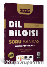 2026 Tüm Adaylar İçin Dil Bilgisi Premium Tamamı PDF Çözümlü Soru Bankası