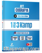 AYT Coğrafya 1 Kitap 3 Kamp Video Ders Kitabı