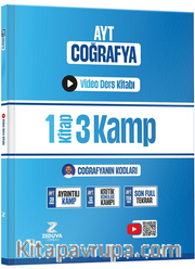 Coğrafyanın Kodları AYT Coğrafya 1 Kitap 3 Kamp Video Ders Kitabı 