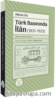 Türk Basınında İlan (1831-1923)