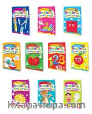 Renklerle Öğreniyorum Boyama Seti (Renkli Örnekli 10 Kitap)
