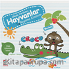Okula Yardımcı Hayvanlar Boyama Kitabım