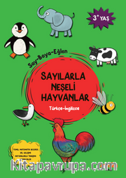 Sayılarla Neşeli Hayvanlar (Türkçe-İngilizce)