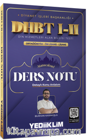 Diyanet İşleri Başkanlığı DHBT I-II Ortaöğretim - Ön Lisans - Lisans Ders Notu  