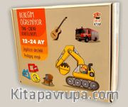 Bebeğim Öğreniyor Tak - Çıkar Kartlarım (12 - 24 Ay)