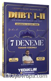 Diyanet İşleri Başkanlığı DHBT I-II Ortaöğretim - Önlisans - Lisans Tamamı Çözümlü 7 Deneme