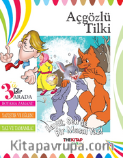 Açgözlü Tilki (Üçü Bir Arada Etkinlik Kitabı)