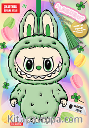 Labubu Clover Luck Çılgın Koleksiyon Çıkartmalı Boyama Kitabı