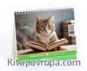 2026 Kitapyurdu Masa Takvimi (Kediler)