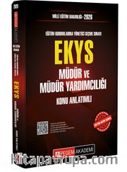 2026 Milli Eğitim Bakanlığı (EKYS) Müdür Ve Müdür Yardımcılığı Konu Anlatımlı