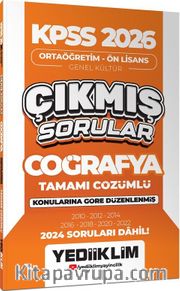 KPSS 2026 Ortaöğretim-Önlisans Coğrafya Konularına Göre Çıkmış Sorular(2024 Soruları Dahil)
