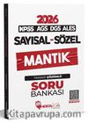 2026 KPSS MEB-AGS DGS ALES Sayısal Sözel Mantık Soru Bankası Çözümlü