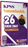 2026 KPSS Vatandaşlık Tamamı Video Çözümlü 26 Deneme Sınavı