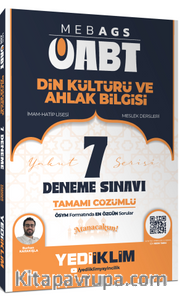 MEB AGS ÖABT Din Kültürü ve Ahlak Bilgisi Tamamı Çözümlü 7 Deneme Sınavı