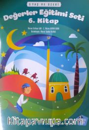 Değerler Eğitimi Seti 6.Kitap 48-60 Ay Yeni kapak