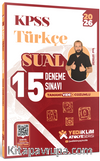 2026 KPSS Atölye Serisi Türkçe Sual Tamamı Video Çözümlü 15 Deneme Sınavı