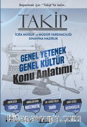 Takip İcra Müdür Ve Müdür Yardımcılığı  Sınavına Hazırlık   Genel Yetenek Genel Kültür Konu Anlatımı